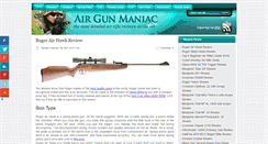 Desktop Screenshot of airgunmaniac.com